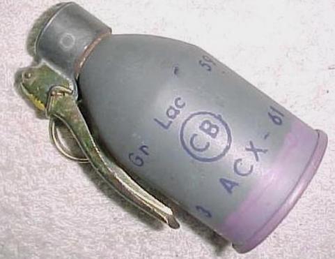 French OF 59 Gas Grenade